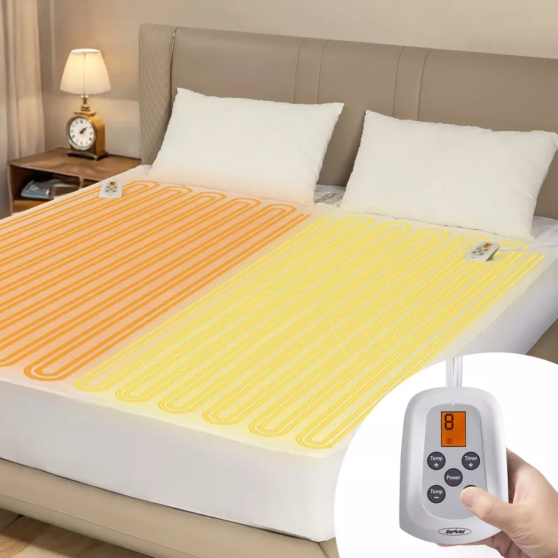 King Size Heated Mattress, Electric Bed Mattress Pad - Image 5