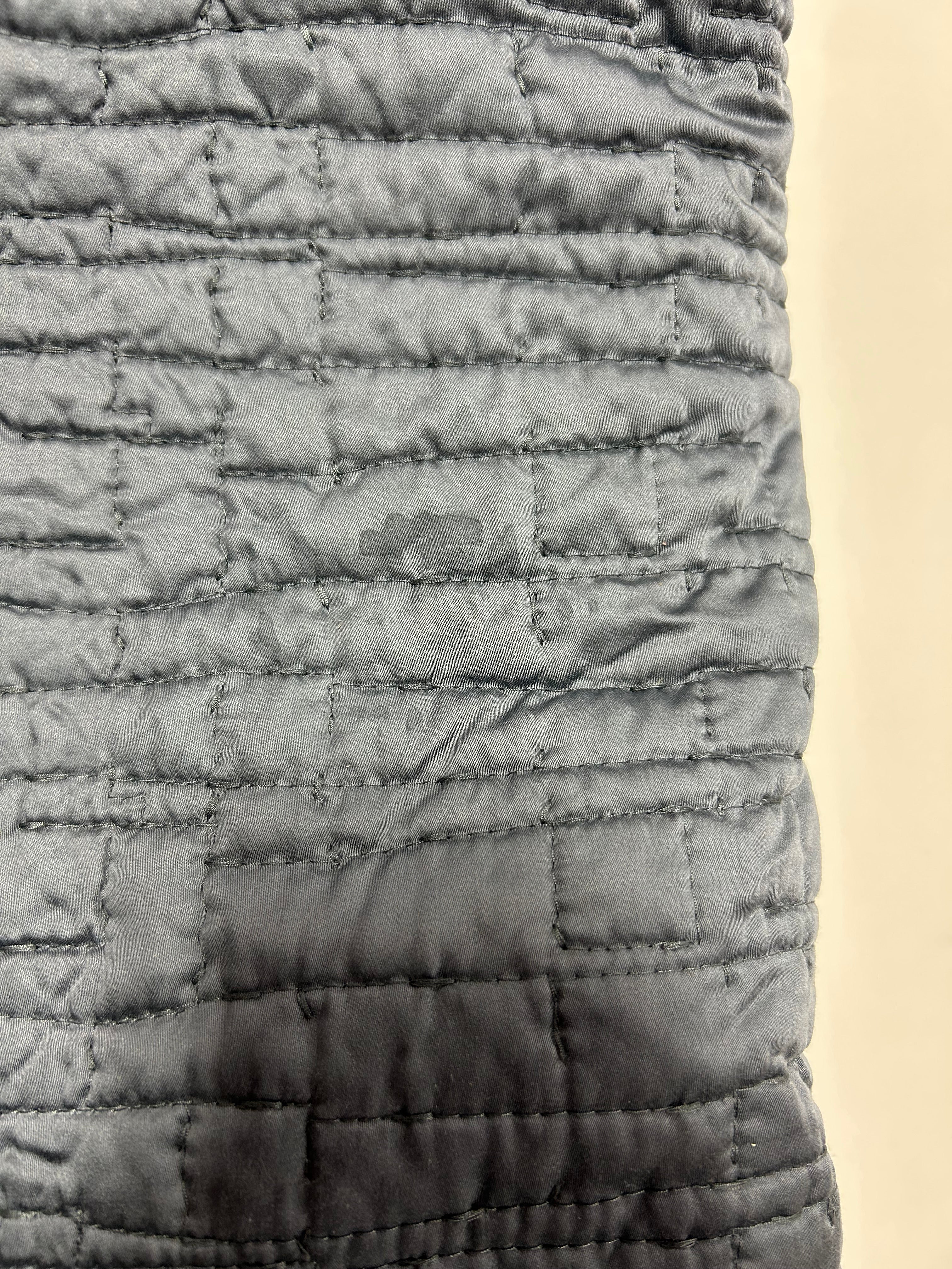 Cooling Lightweight Coverlet Quilt Slate Blue King - Image 5