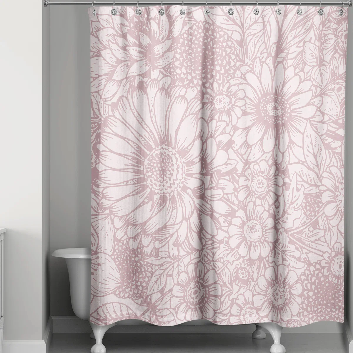 Kiruna Floral Shower Curtain