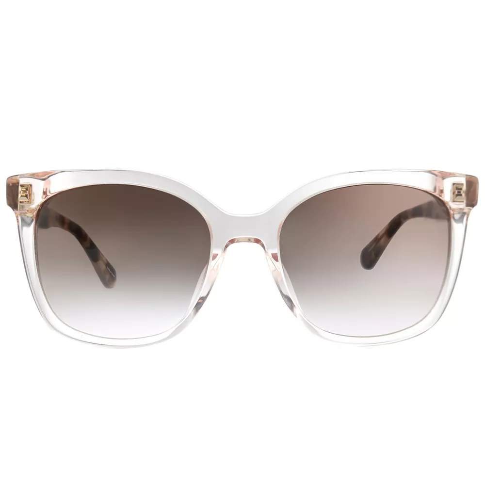 Kiya/S Womens Cat-Eye Sunglasses Crystal Peach - Image 3