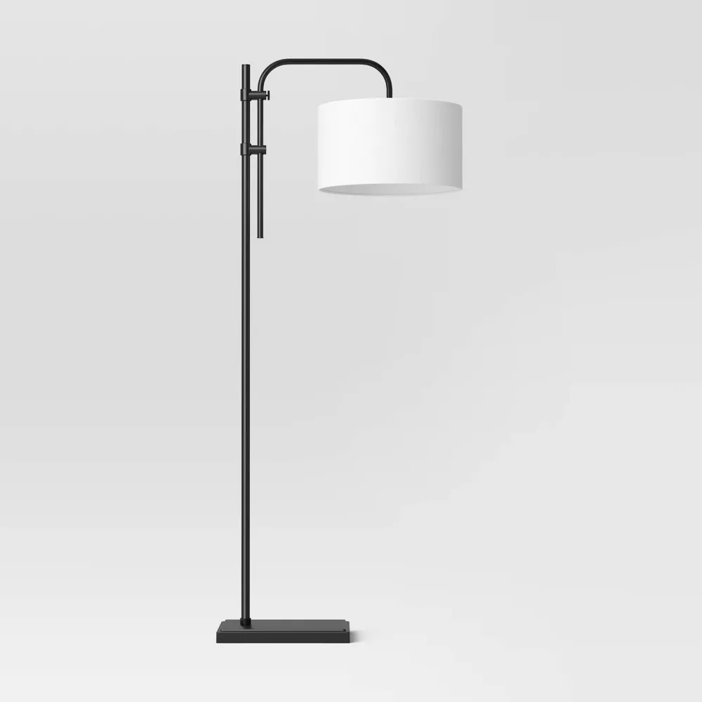 Knox Floor Lamp Modern Black Standing Lamp with Dimmer Switch - Image 4