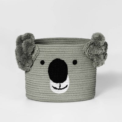 Koala Kids' Coiled Rope Basket SHOWROOM ITEM