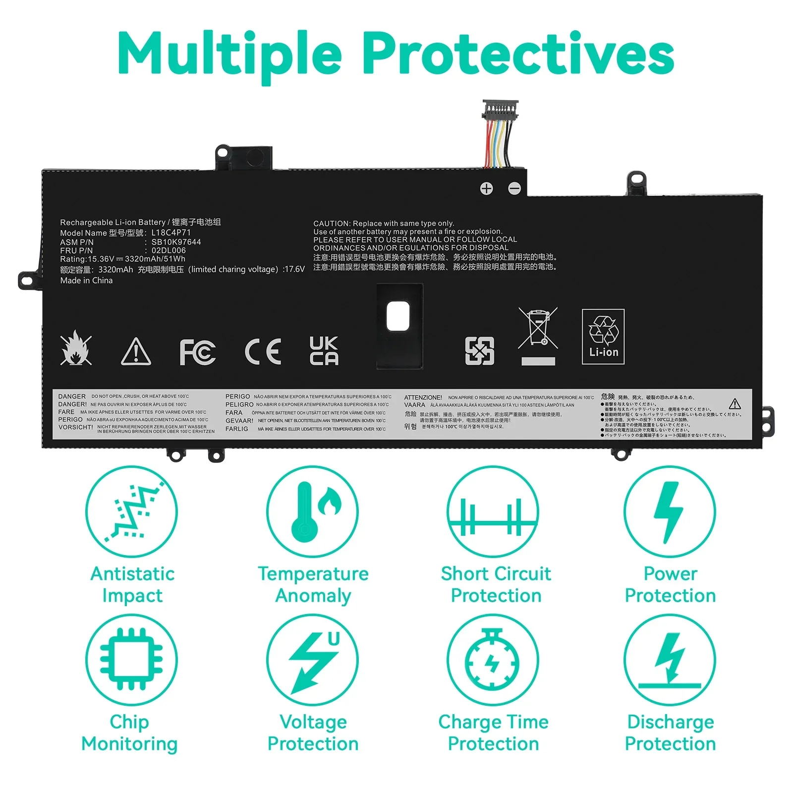 Laptop Battery for Lenovo Thinkpad - Image 4