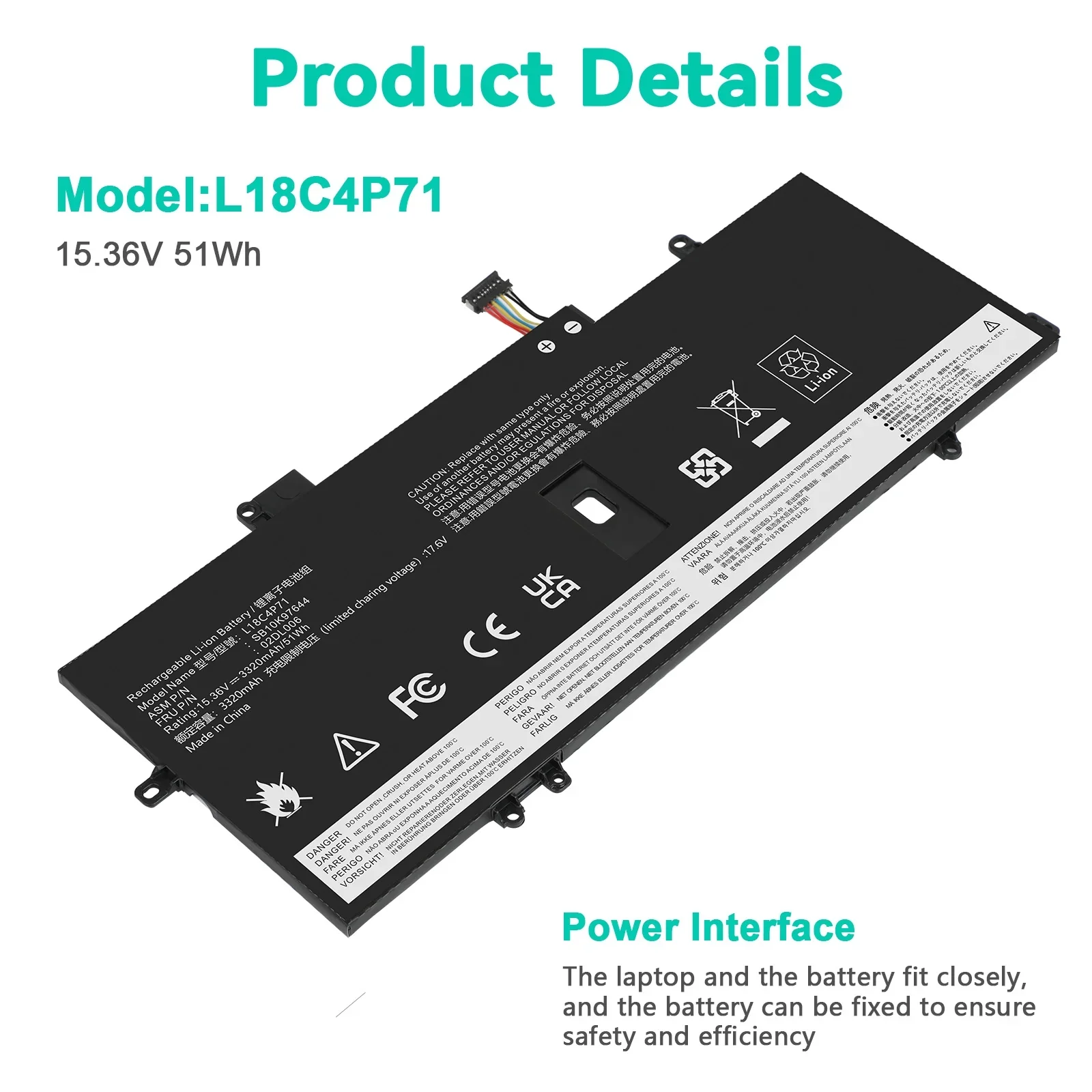 Laptop Battery for Lenovo Thinkpad - Image 5