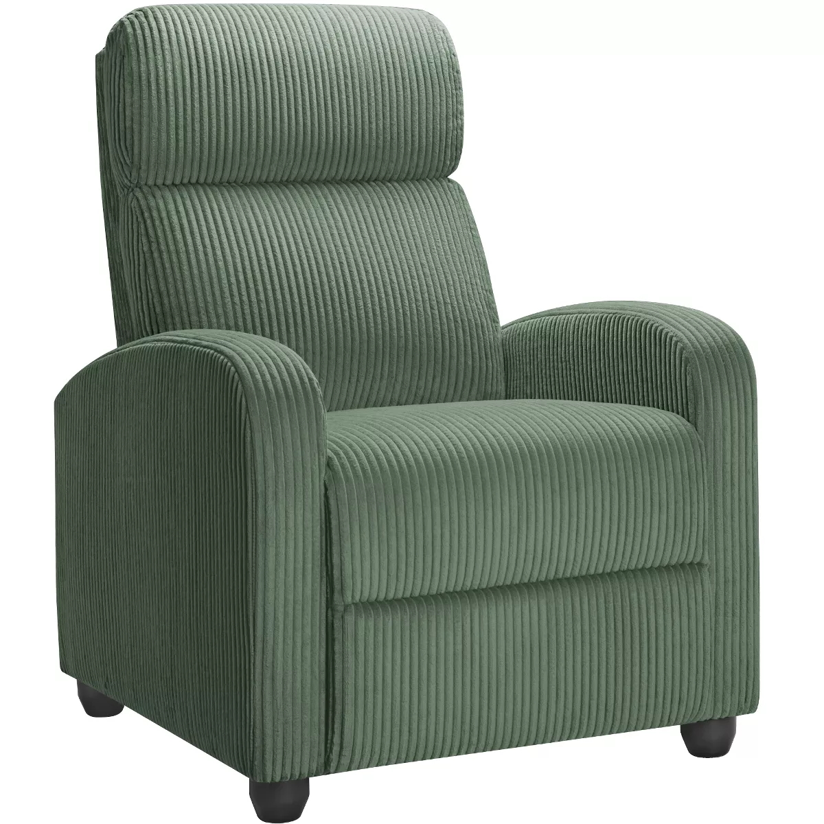 LACOO Corduroy Recliner Chair Padded Club Chair - SHOWROOM ITEM