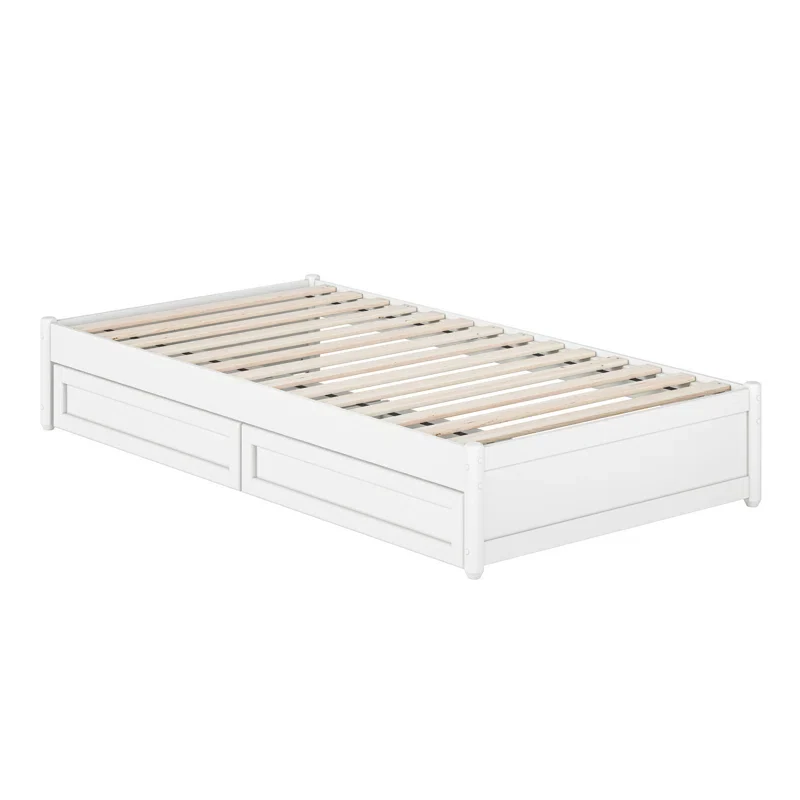 Lamariah Solid Wood Platform Storage Bed - Twin - Image 2
