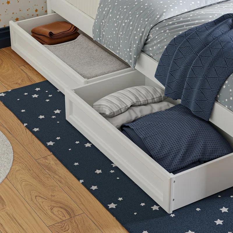Lamariah Solid Wood Platform Storage Bed - Twin - Image 5
