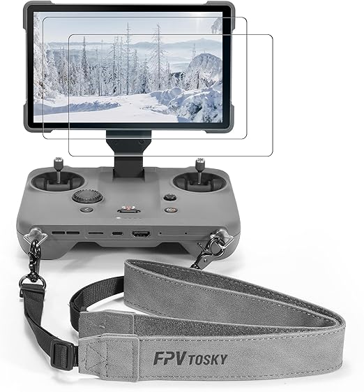 Lanyard & Screen Protector for DJI RC Pro 1-Piece
