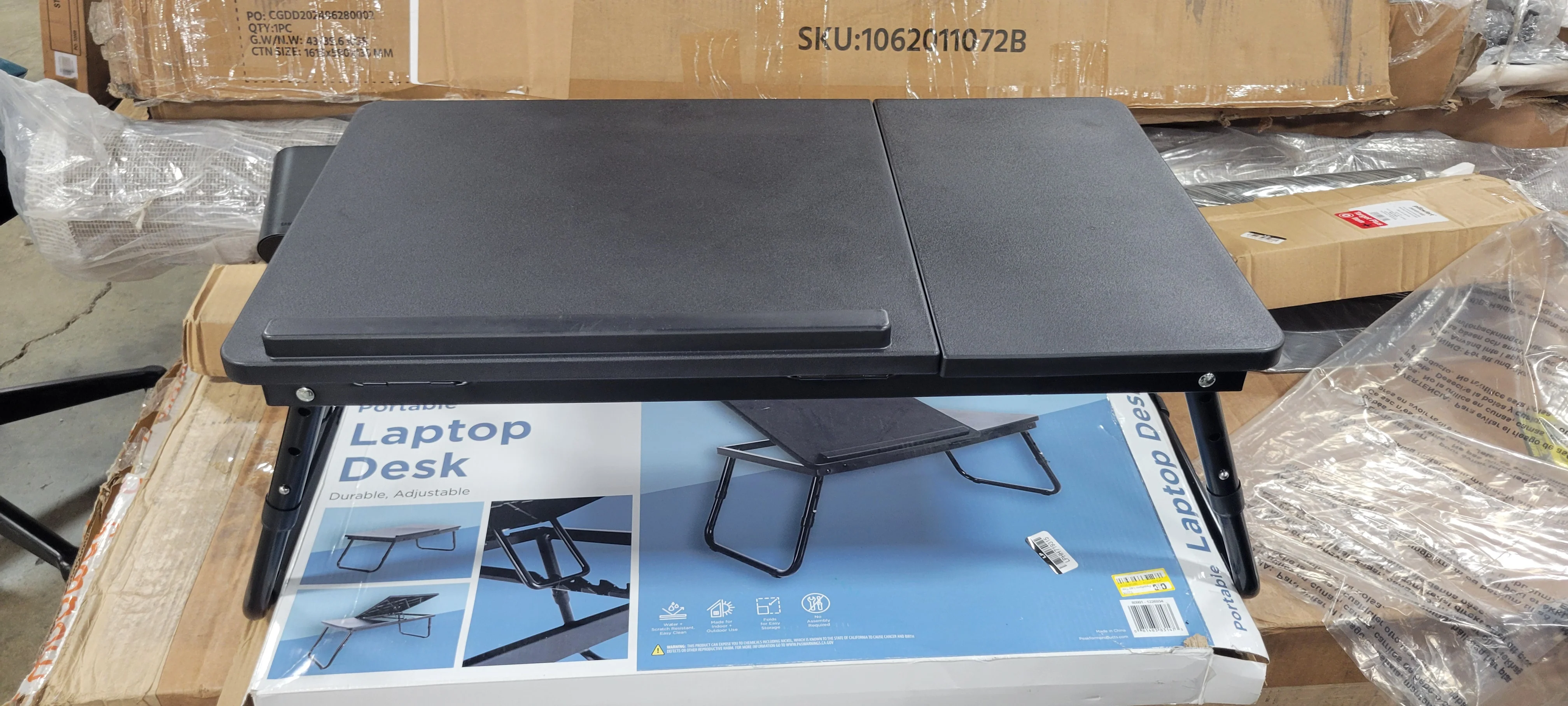 Lap Top Table Black - Image 4