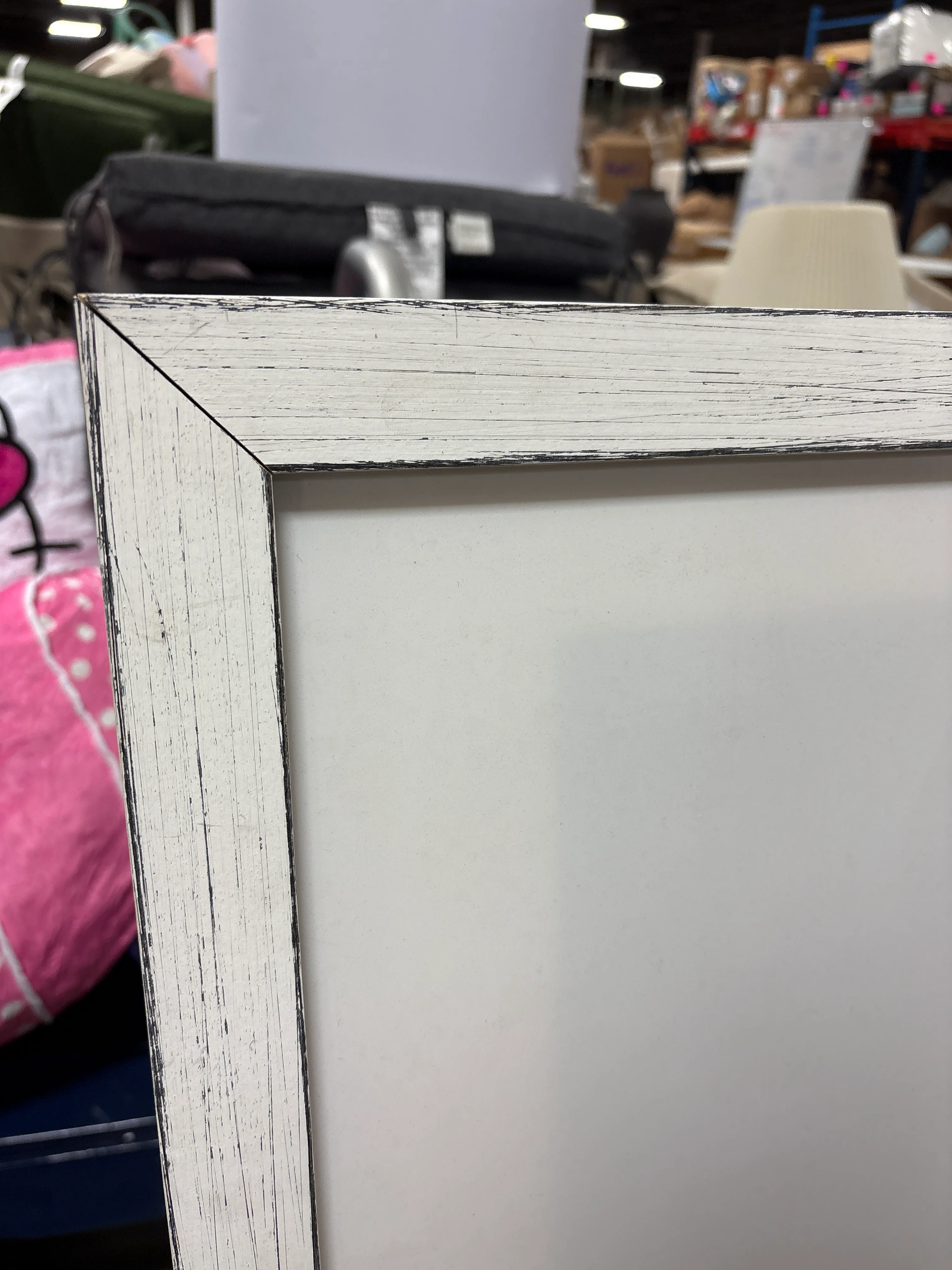 Large 32x42 White Picture Frame SHOWROOM ITEM - Image 2
