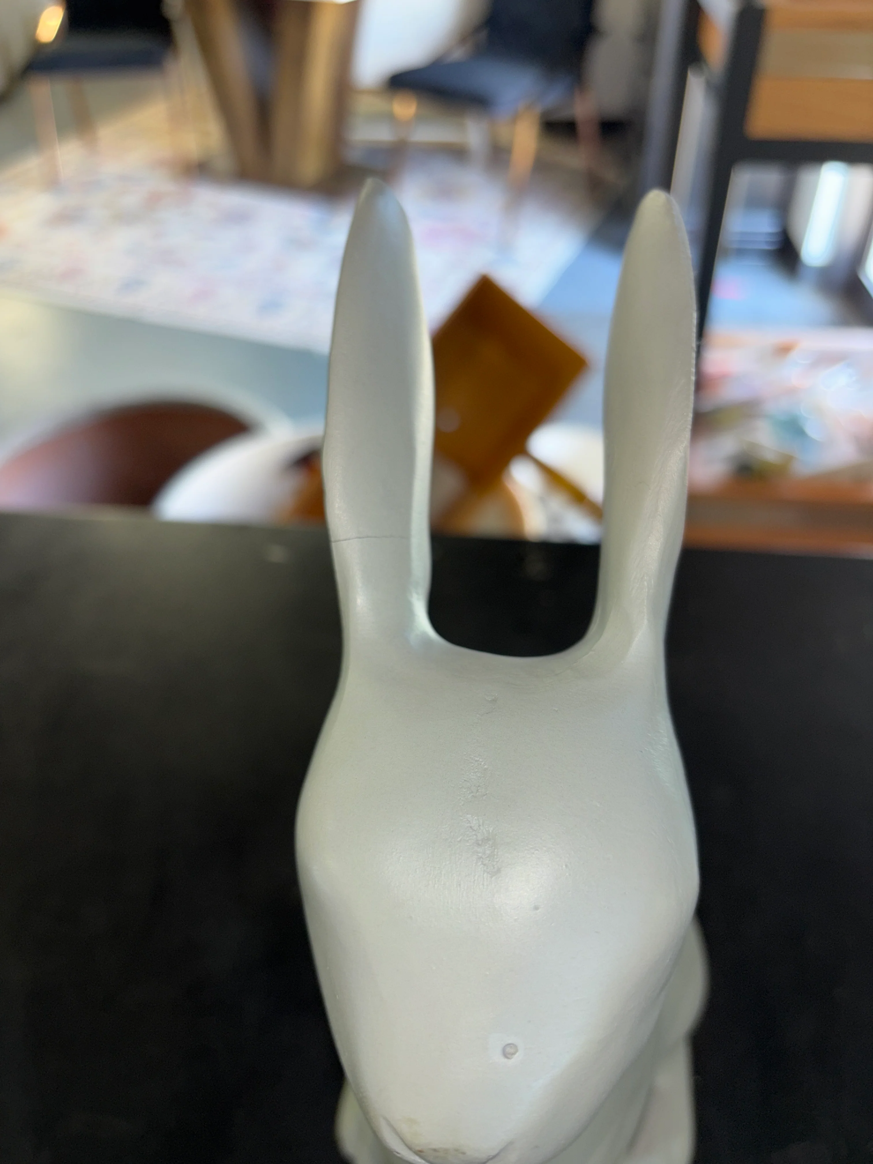 Large Cement Rabbit Outdoor Garden Figurine SHOWROOM ITEM - Image 6