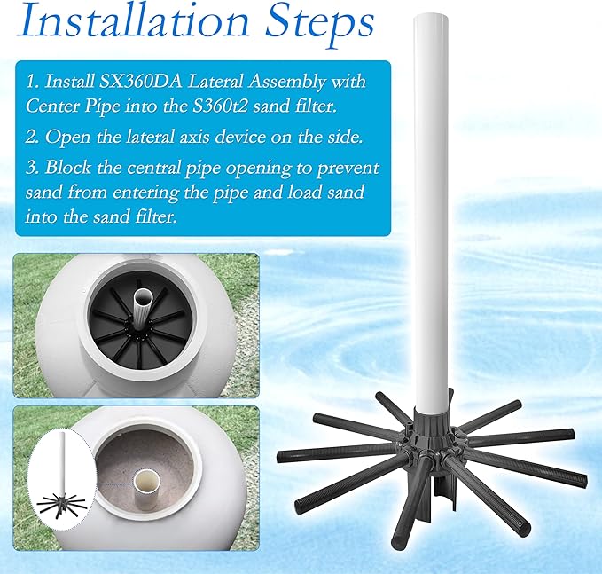 Lateral Assembly with Center Pipe Replacement for Sand Filter - Image 2
