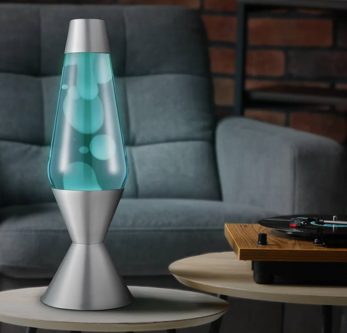LAVA 16.3" Sea Foam Novelty Table Lamp SHOWROOM ITEM