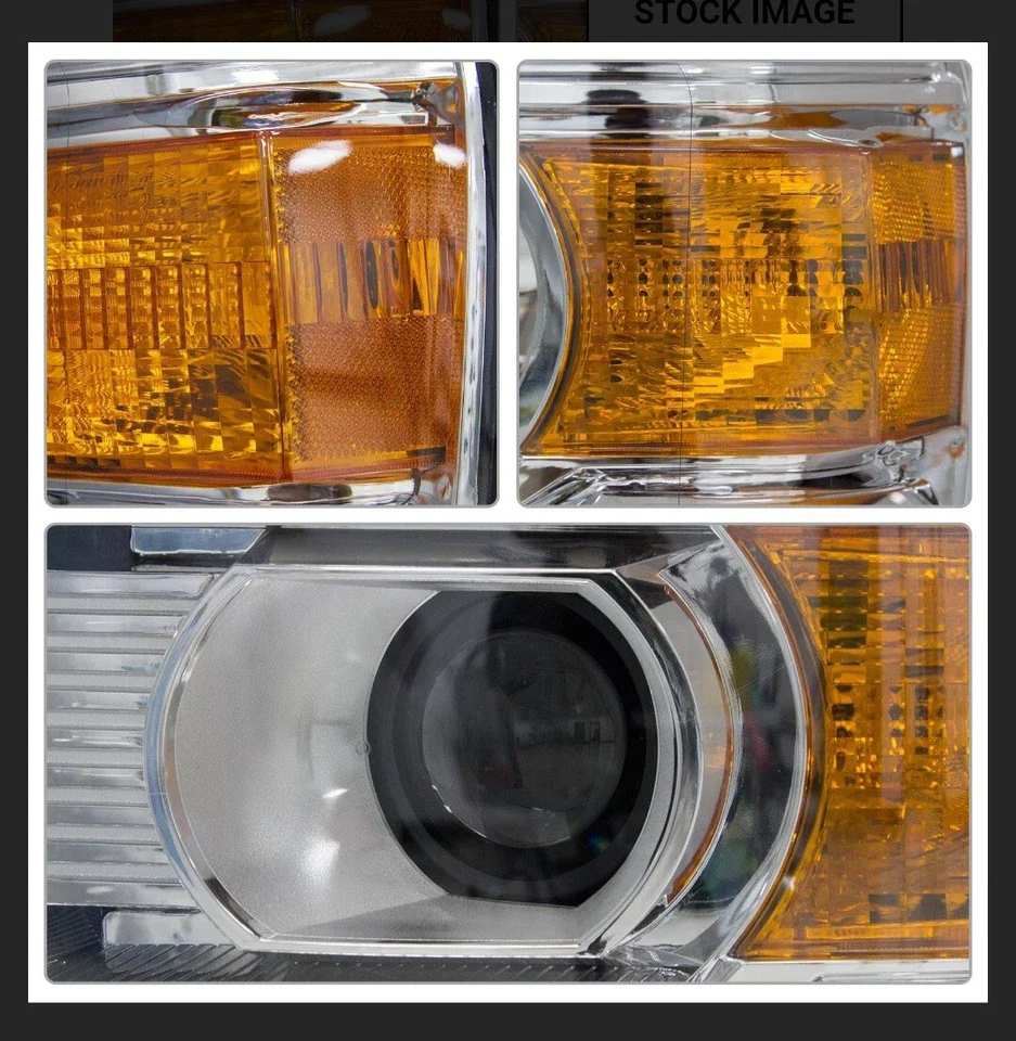 LED HeadlightsGMC Sierra Left+Right Pair - Image 2