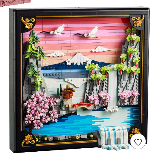 LEGO Art Japanese Cherry Blossom Landscape 31218 SHOWROOM ITEM