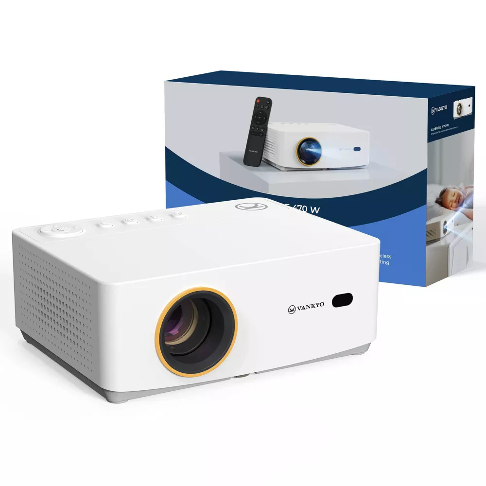 Leisure Portable Projector with Wireless Connectivity