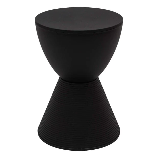 LeisureMod Modern Storage Round Side End Table SHOWROOM ITEM