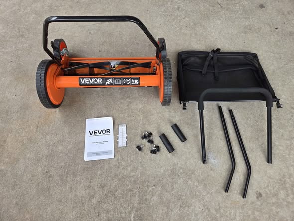 Like New Push Reel Lawn Mower