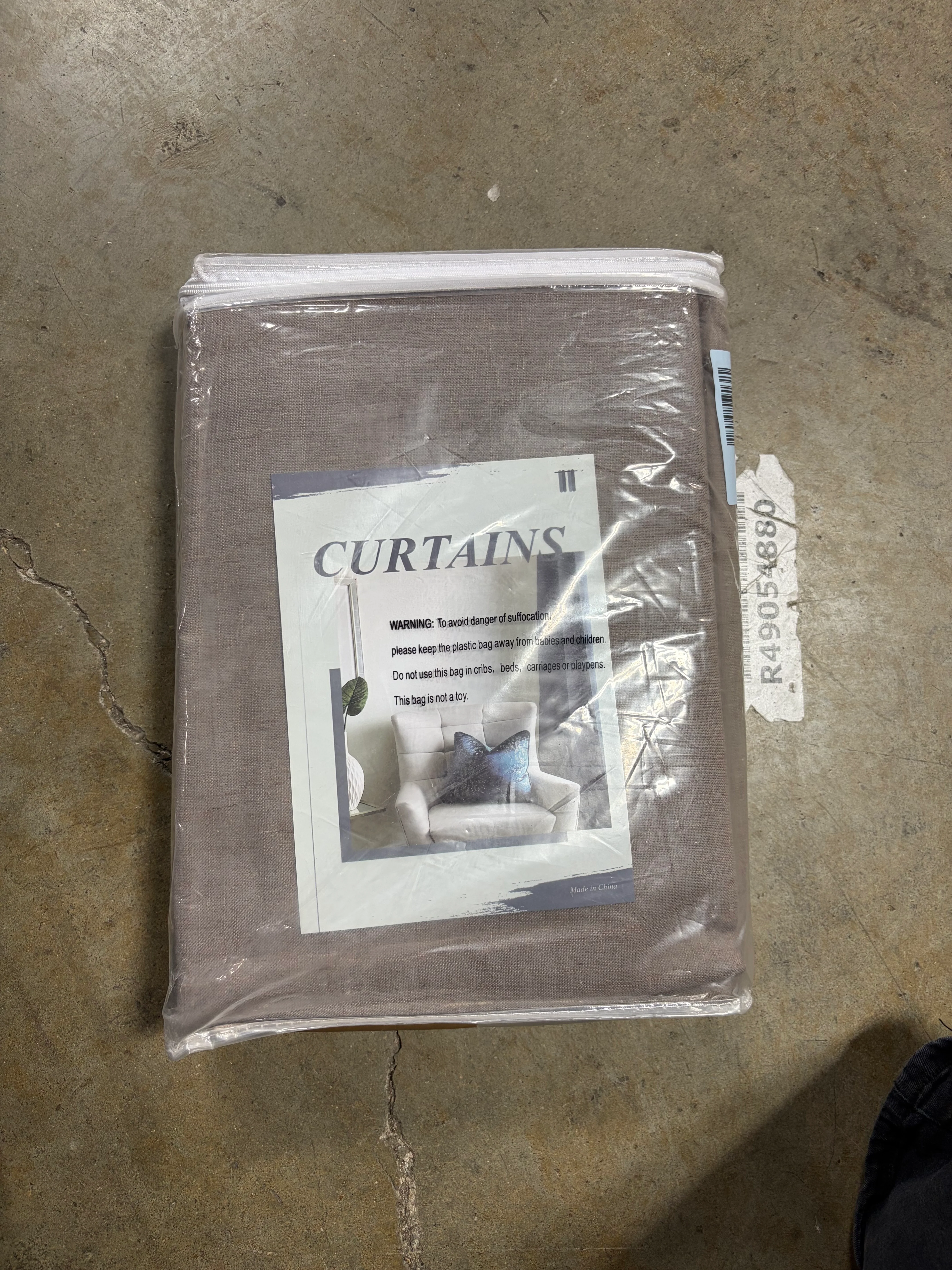 Linen Blackout Curtains for Bedroom, Back Tab/Rod Pocket 2 Panels - Image 6