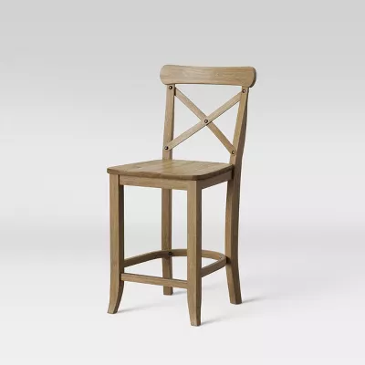 Litchfield X-Back Counter Height Barstool - Image 3