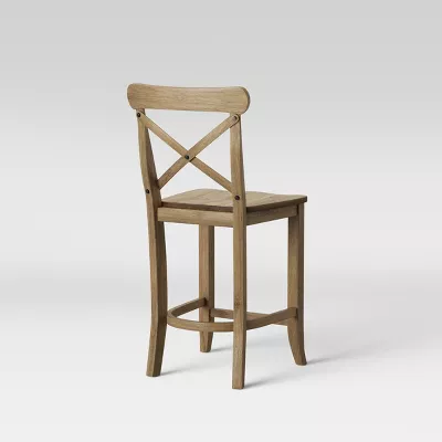 Litchfield X-Back Counter Height Barstool - Image 4
