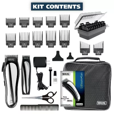 Lithium Ion Pro Haircutting Kit with Rechargeable Cordless Hair Clipper and Battery Touch Up Hair Trimmer - Image 4