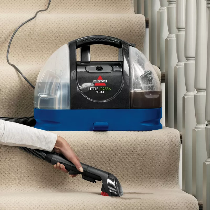Little Green Portable Carpet Cleaner Blue - Image 2