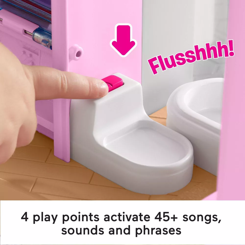 Little People Barbie Little Dreamhouse Interactive Playset - Image 3