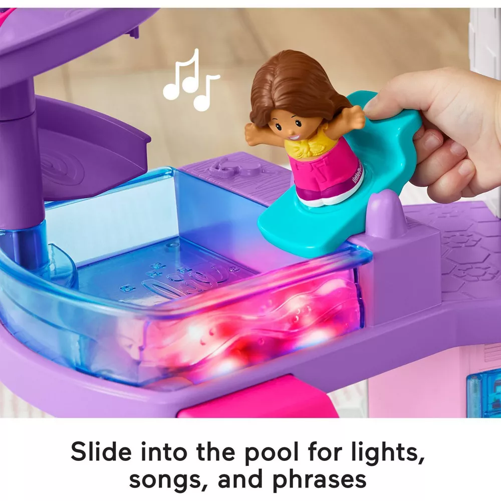 Little People Barbie Little Dreamhouse Interactive Playset - Image 3