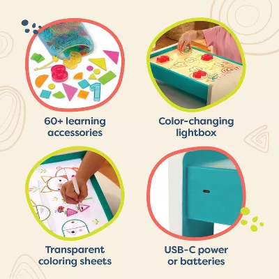 Look & Shine - Educational Light Box Playset - Image 4