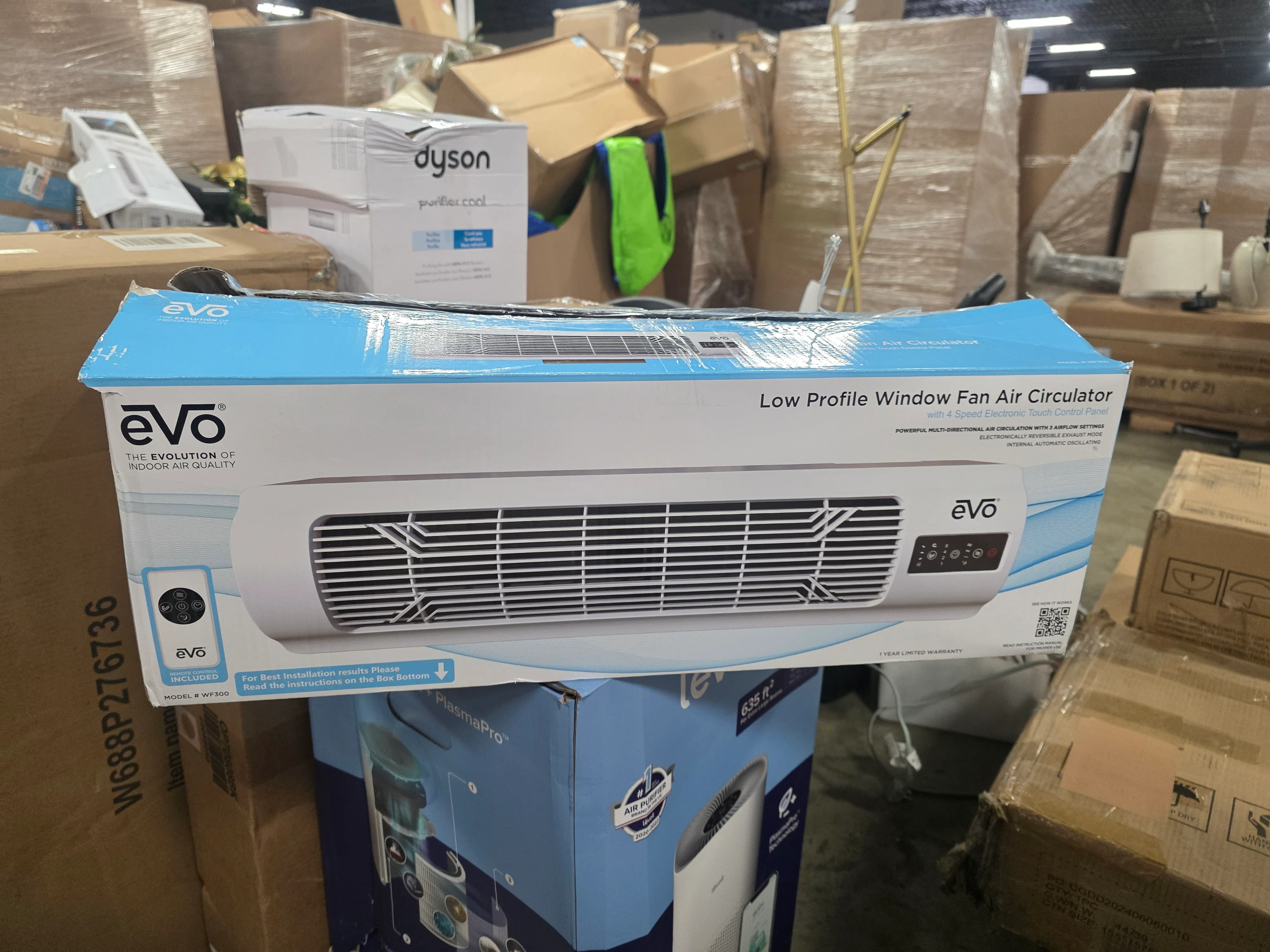 Low Profile Oscillating Window Fan Air Circulator - Image 5