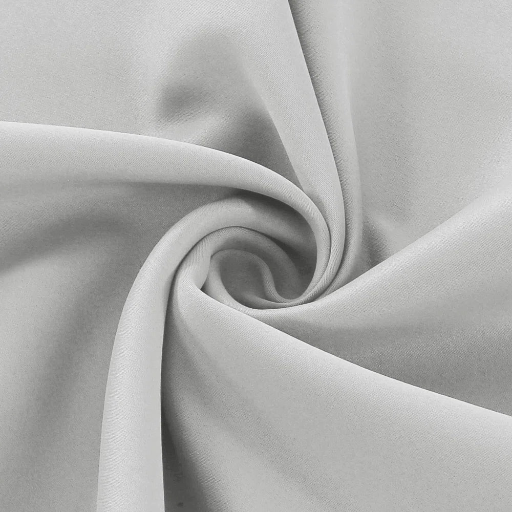 Lundon 100% Blackout linen for Bedroom Curtain Panels Set of 2 - Image 5