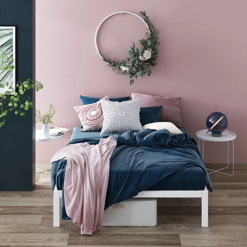 Luti Metal Platform Bed Frame Twin - Image 2
