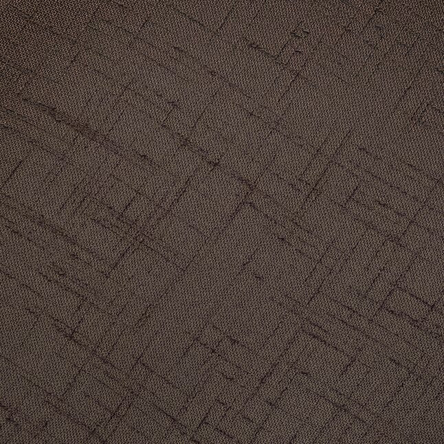 LUXE Coffee Sheer Rod pocket Single curtain panel - Image 3
