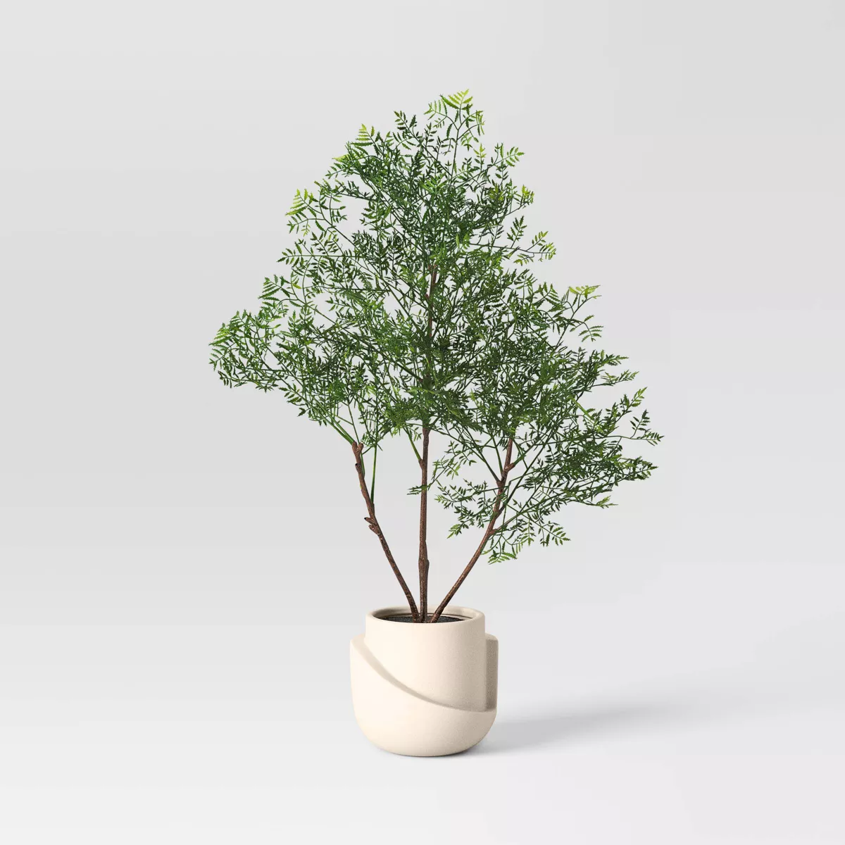 Luxe Mini Tree in Geometric Pot - Threshold™ - SHOWROOM ITEM