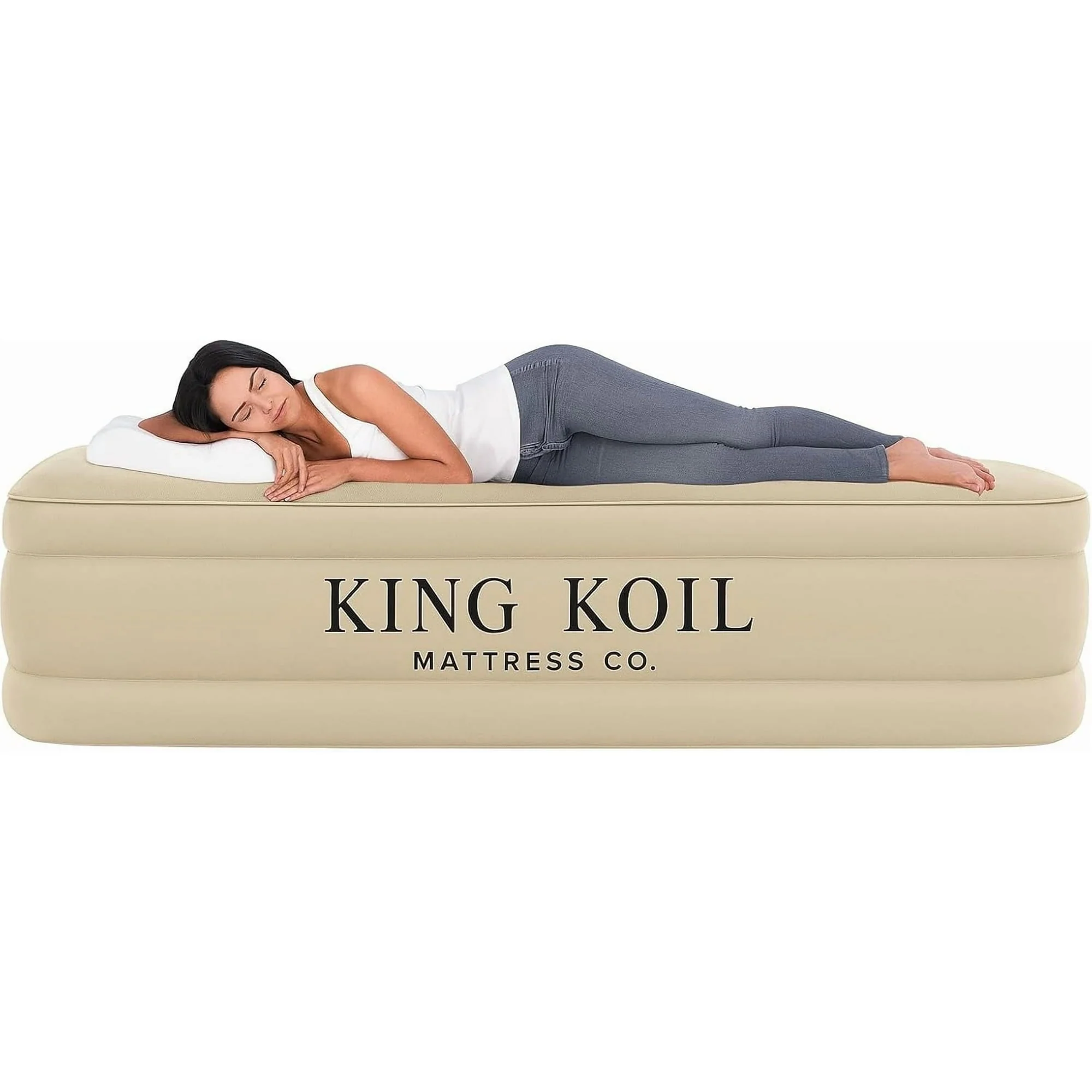 Luxury Air Mattress with Built-in High-Speed Pump Queen