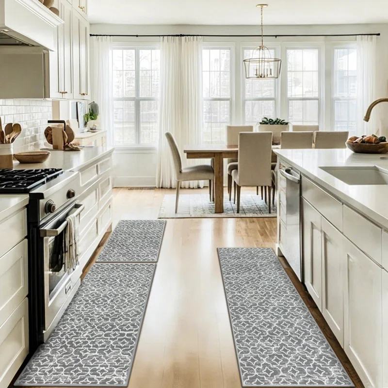 Machine Washable Non-Slip Kitchen Mat (Set of 3) - Image 3