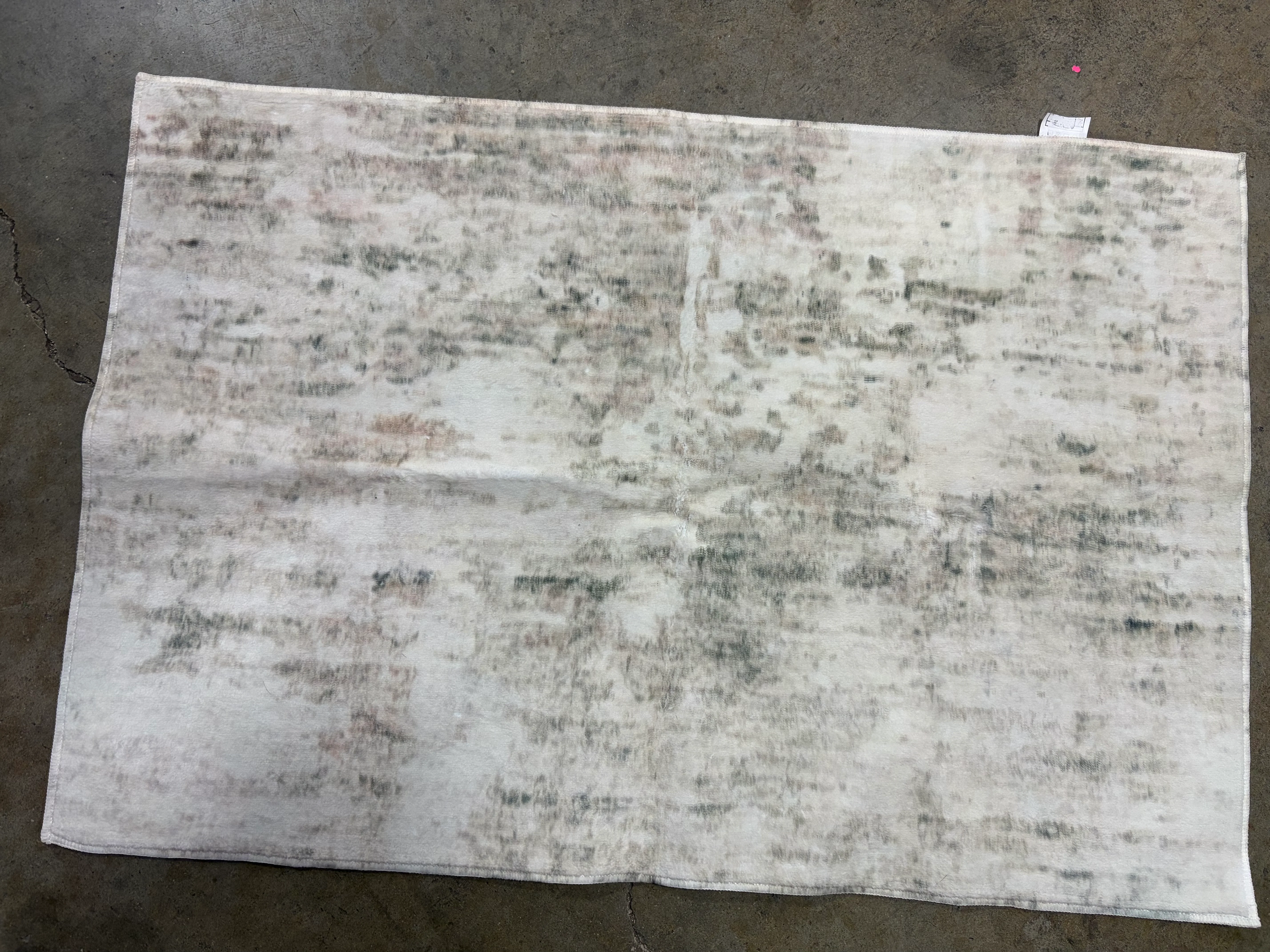 Machine Woven Abstract Area Rug 2'x3 - Image 5