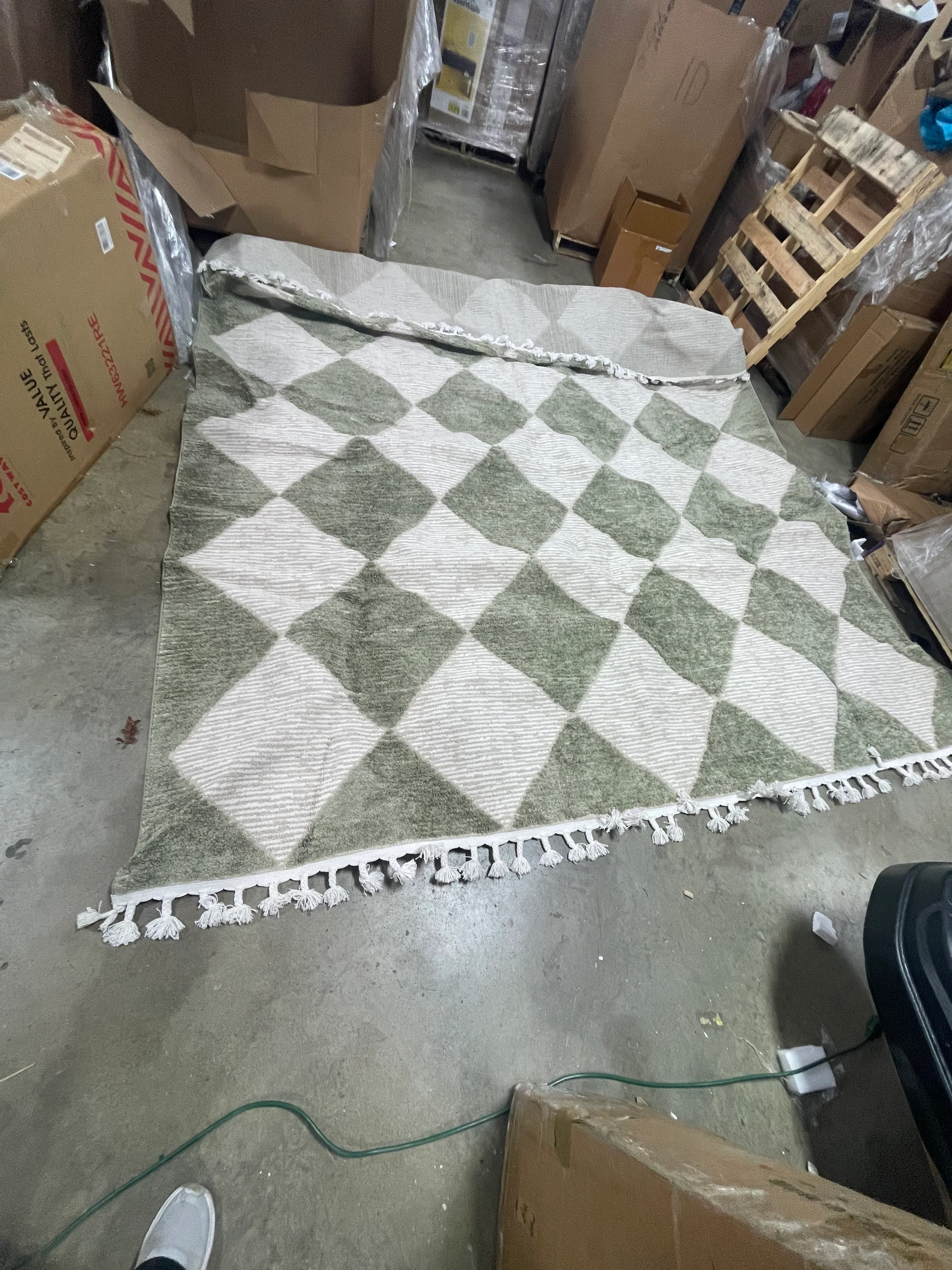 Machine Woven Area Rug - 7.10.5"x10.01" - Image 6