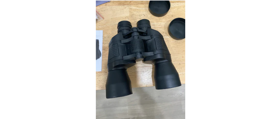 Magnification Perfect View Binoculars Black with Carry - Image 3