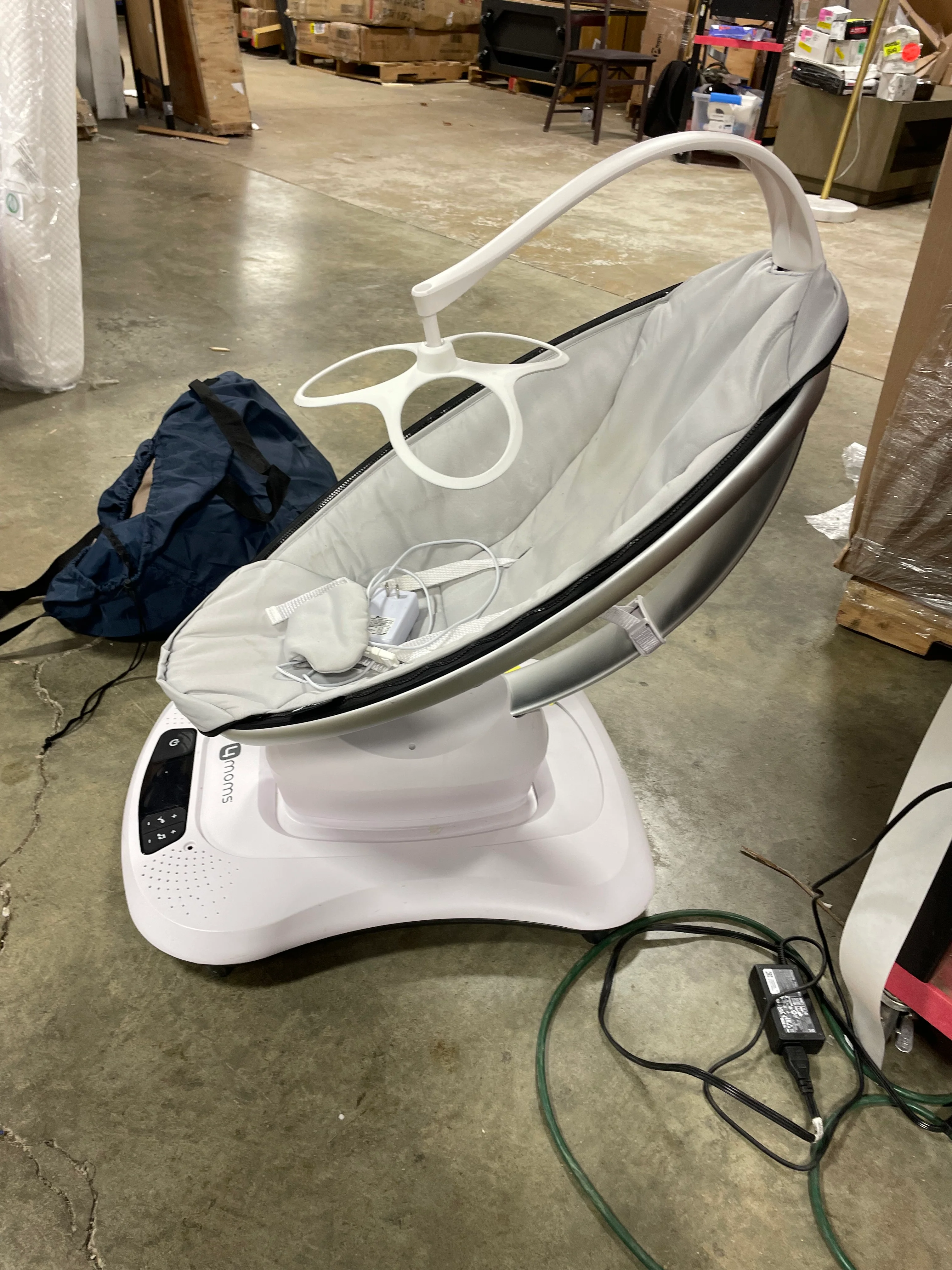 MamaRoo Multi-Motion Baby Swing, Bluetooth Enabled with 5 Unique Motions, Grey - Image 9