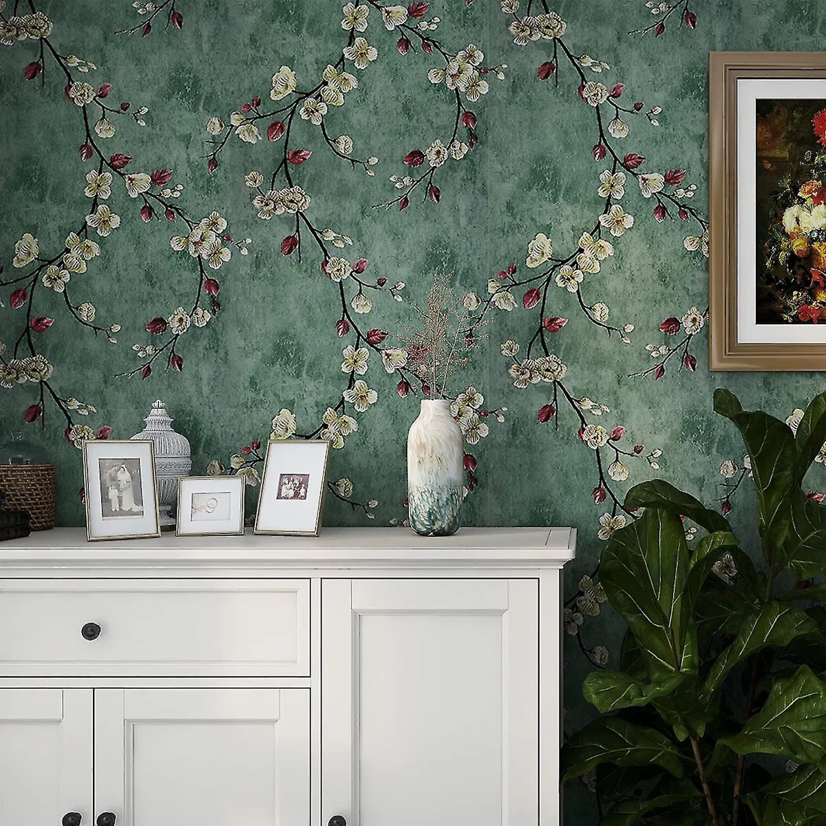 Mawhinney Peel & Stick Floral Roll - Image 2