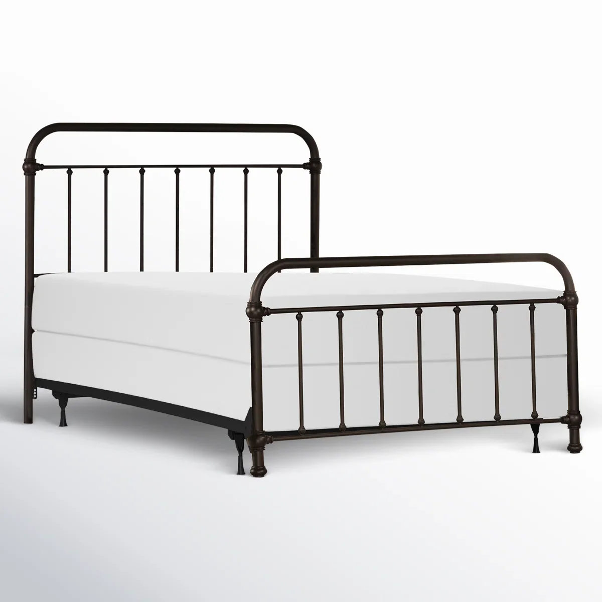 Melancon Metal Spindle Bed King - Image 2