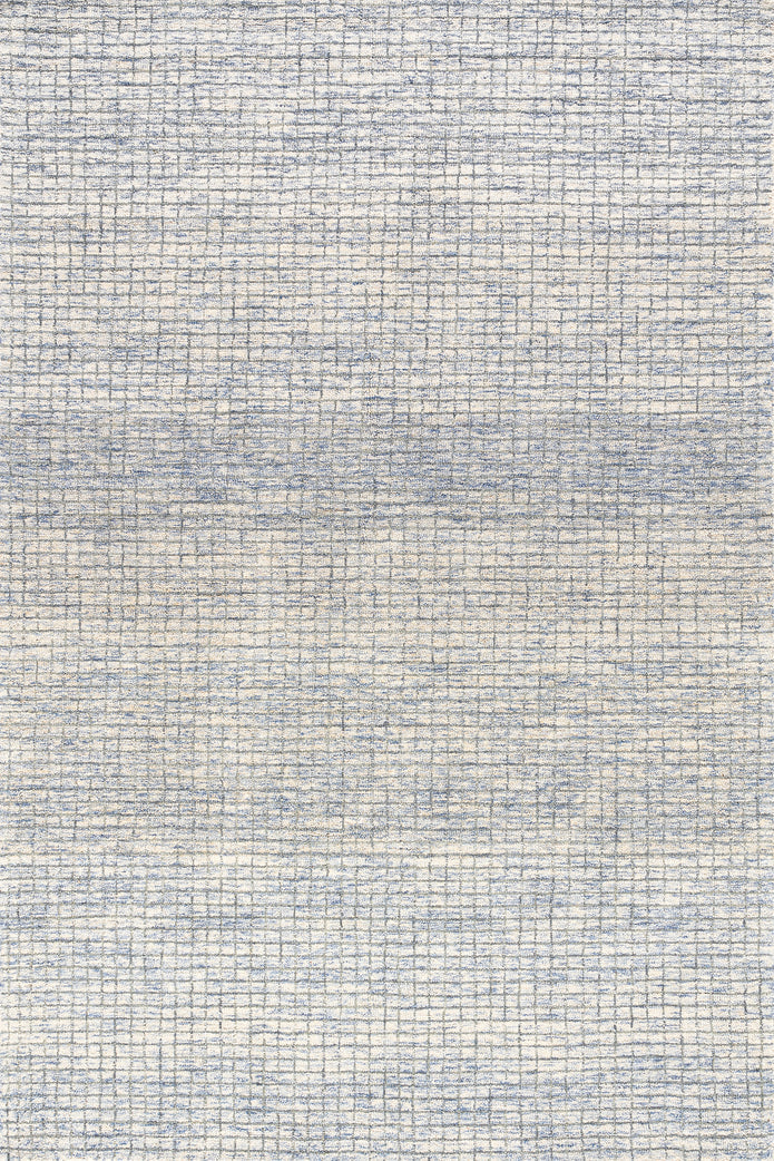 Melrose Checked Wool Area Rug 7'6"x9'6"