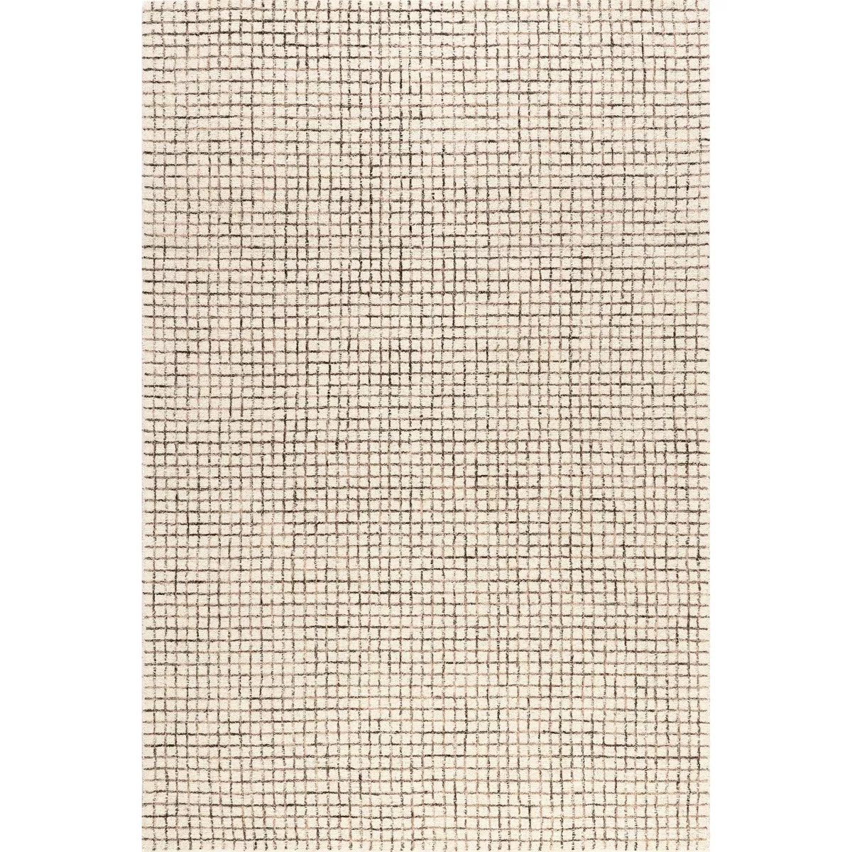 Melrose Checked Wool Area Rug 7'6"x9'6" (Copy)