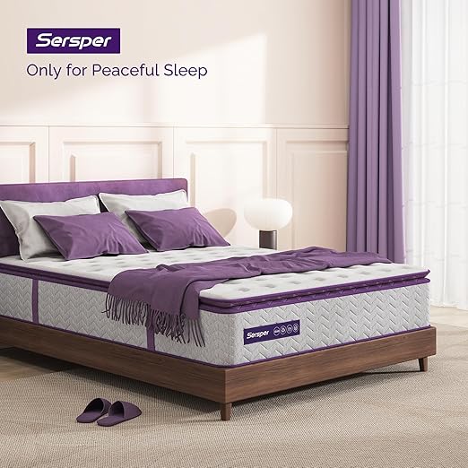 Memory Foam Hybrid Pillow Top Full Mattress - Image 2