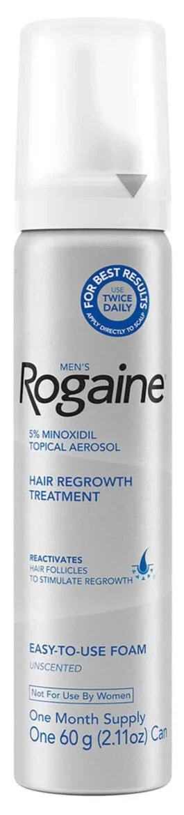 Men's 5% Minoxidil Foam for Hair Regrowth