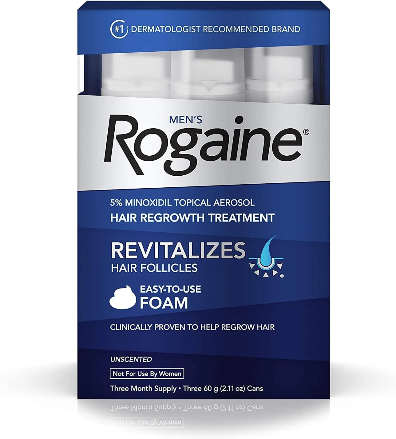 Men's 5% Minoxidil Foam for Hair Regrowth - Image 2