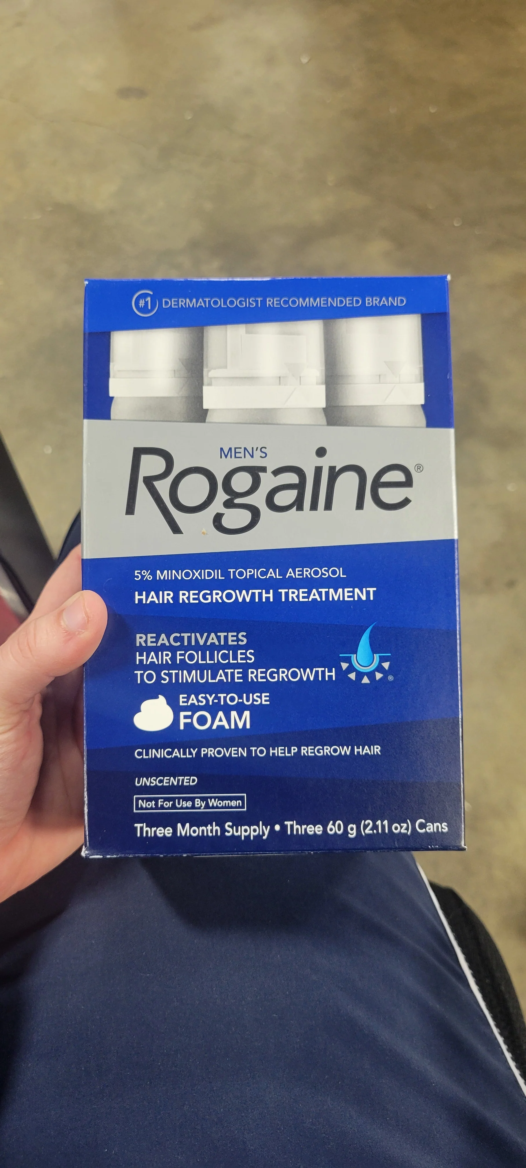 Men's 5% Minoxidil Foam for Hair Regrowth - Image 4
