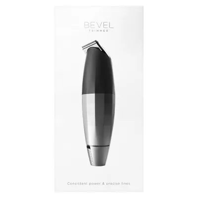 Men's Hair and Beard Trimmer, Cordless and Rechargeable - Black - Image 2